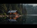 8 Hours of Super Relaxing Night Rain Over Lake for Restful Sleep and Relaxation | White Noise