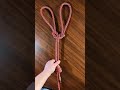 How To Tie the SPANISH BOWLINE Double Loop Knot!