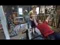 Incline Press 205 for 6 reps