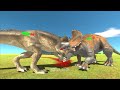(JWE2) ALLOSAURUS V2.0 vs ALL UNITS DINOSAURS - Animal Revolt Battle Simulator New