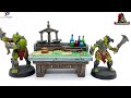 Bemal Tutorial: Hero Quest Basisspiel / Stein Gelände (Gelände, Miniaturen, Tabletop, Chefoberboss)