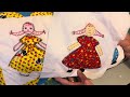 Exploring an OLD quilt - Vintage find - FOLK art with fabric