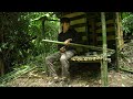 2 DAYS solo survival CAMPING. Weaving Bamboo Baskets, Fishing, Cooking. Bushcraft Survival Shelter