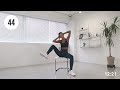 LOSE BELLY FAT SITTING DOWN | SEATED ABS WORKOUT - At Work, Home, School