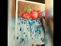 THREE APPLES | WATERCOLOR EASY STEPS FOR BEGINNERS