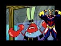 Anime Characters Portrayed by SpongeBob