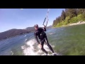 Kitesurfing tutorial: How to pop 180 from heelside to toeside