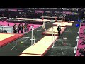 Tisha Volleman (NED) 2017 London World Cup - Bars