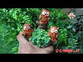 Best out of waste 3 cute Owls planters with plastic bottle | Arush DIY Craft Ideas