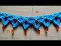 Macrame Toran Design #36 | Easy Macrame Toran Design/New Macrame Pattern | DIY | One-stop Creativity