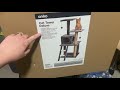 Kmart (Anko) Cat Tower Deluxe unboxing assembly & try on!