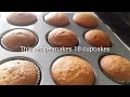 Perfect Vanilla Cupcakes/How to make moist vanilla cupcakes/ Classic cupcakes