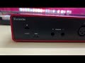 Focusrite 2i2 4th Gen. The Best Sound Card for Home Studio