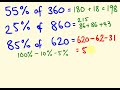 Percentage Trick - Solve precentages mentally - percentages made easy with the cool math trick!