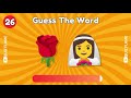 Guess The Word by emoji | Emoji Quiz challenge 2024 @QuizBlitz_ @QuizKingdomYT @QuizMonster