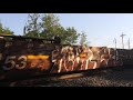 Eastbound Norfolk Southern freighter Erie, PA 06/02/20