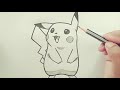 How to Draw Pikachu - Step by Step Tutorial