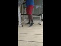 Short clip of a hot workout