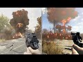 Fallout 76 vs Fallout 4 - Details and Physics Comparison