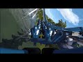 Blizzard | B&M Wing Coaster | FVD | New Addition to Venture Island