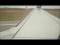 Jet Airways 737-800 Landing at Bangalore International Airport, India