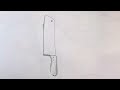 How to draw a knife ||very easy Drawing || tutorial # by Abbas khan
