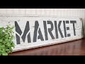 How to Transfer Letters onto Wood ~ DIY Letter Transfer ~ Sign Tutorial