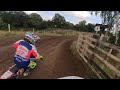 Warmingham Lane cheshire MX saturday Race 1