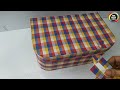 How to Transform a Shoe Box into a beautiful storage box/Shoe cardboard Box craft idea/Best