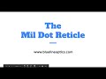 Mil Dot Reticle