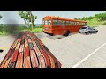 Cars vs Unique Speed Bumps #1 ― BeamNG Drive Crashes