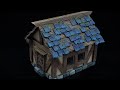 How to make a small medieval house – tabletop terrain for D&D, Warhammer, and more!