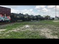 Ontario Southland Railway OSR SW1200RSm’s 1245 1249 Meet CN 397 In Woodstock Ontario Carew Diamond