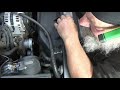 REPLACE BELT TENSIONER ON 2002 CHEVY 2500HD DURAMAX 6.6L & TIP ON REPLACEMENT PULLEY!