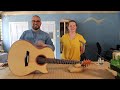 YOU Could Make Music With This Turnstone Acoustic Guitar! - The Turnstone Artist Guitar