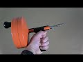 How to Unclog a Bathroom Sink with a Drain Snake - Ridgid Power Spin