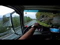 Just another day at work POV Truck Driving Norway 4K60 Volvo FH540