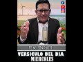 Versículo del día-Miercoles-Pastor Nelson Ruiz