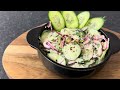 VIRAL CUCUMBER SALAD RECIPE 🥒🥗