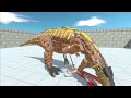 Qianzhousaurus vs ALL UNITS ARBS Animal Revolt Battle Simulator