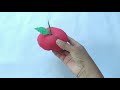 How To Make Apple With ClothBag🍎🍎