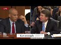 Booker asks Kavanaugh if he respects Trump, and if he'd recuse from cases involving the presidency