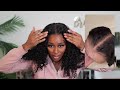 NEW M Cap WEAR & GO Kinky Curly Wig For Beginners | GLUELESS Pre Bleached & PrePlucked | ISEE Hair