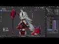 BLENDER Rigging Invisibility and Automatic HAIR and CLOTH