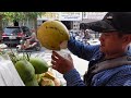 Are you A FRUIT LOVER ? Making MJU KRALOK, Fast Cutting Coconut, Palm Fruit | Cambodian Street Food