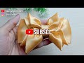 PUNYA PITA SATIN? DIBUAT SIMPUL PITA SEPERTI INI SAJA #tutorial #pita #diy #ribbon #pitasatin