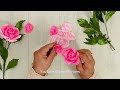 DIY Satin Ribbon Rose flowers | How to make ribbon rose | Ribbon decoration ideas