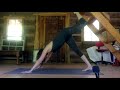 How to do utthitta kundinyasana (a crazy arm balance)