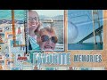 Two Page Scrapbook Layout Process Video//Great Lakes Scene//Creative Memories