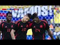Brazil vs Colombia - Copa America 2024 USA Group D - Full Match All Goals | Realistic PES Gameplay